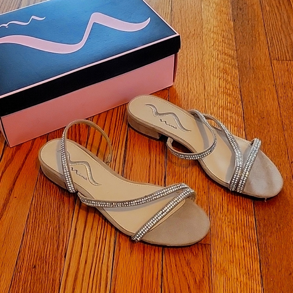 Nina rhinestone flats